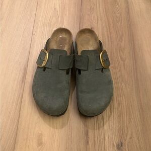 Birkenstock Big Buckle Boston Clogs - Size 41